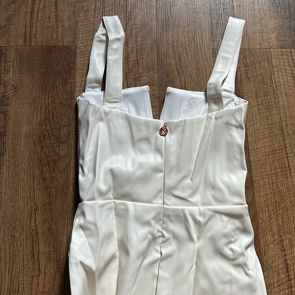 NOOKIE Leona Midi Dress In Ivory - Picture 6 of 6